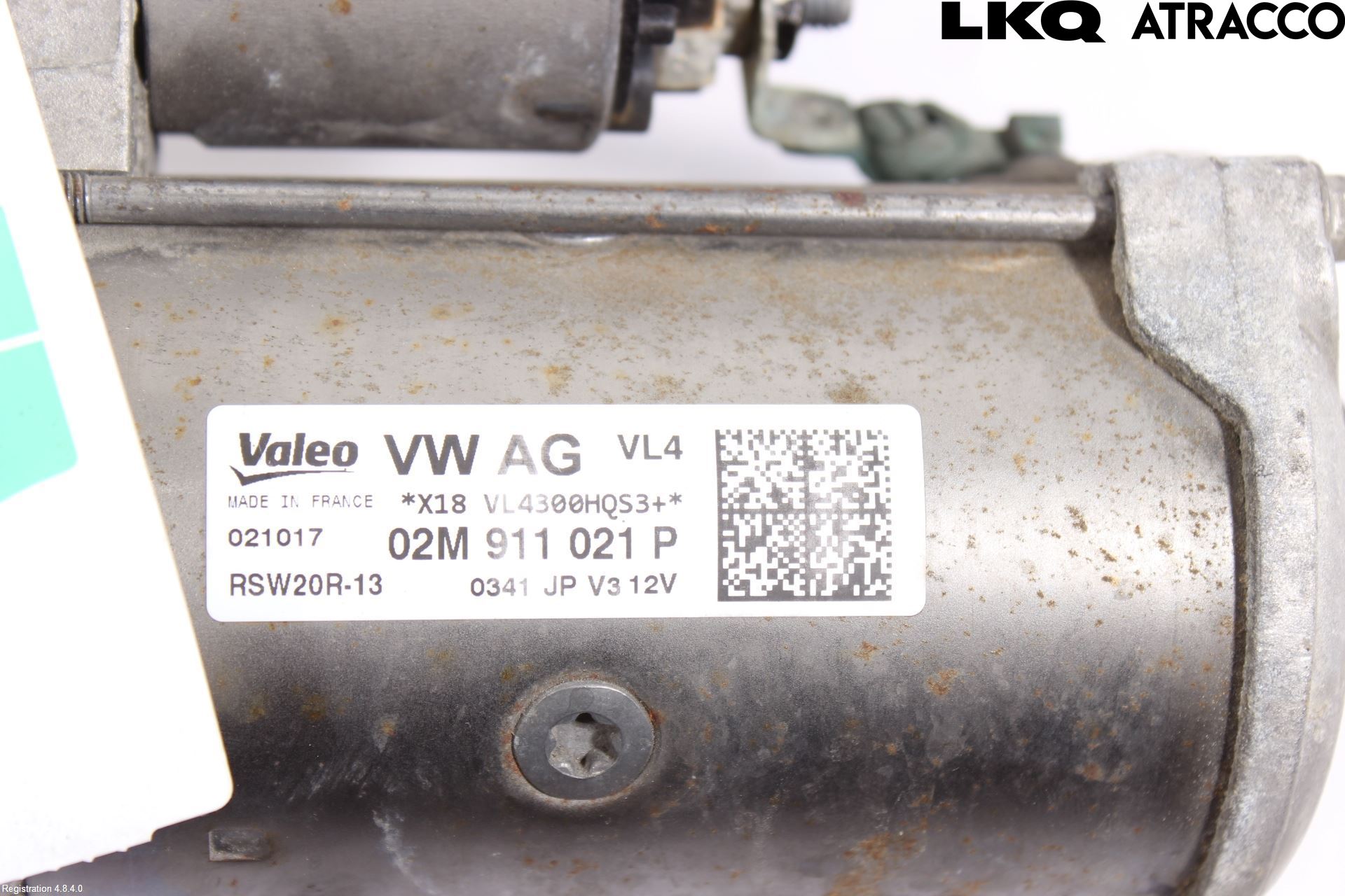 Volkswagen VW CRAFTER II / E-CRAFTER 17- Startmotor Diesel