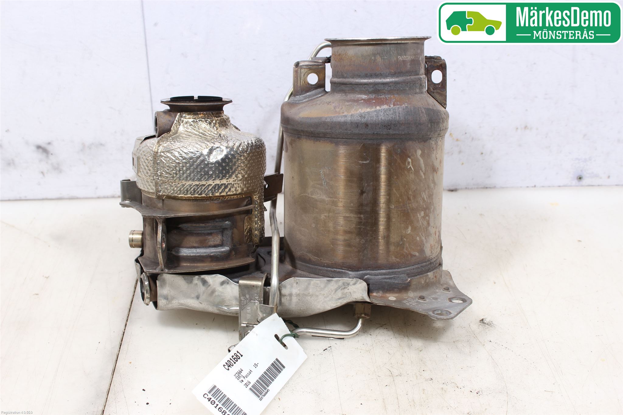 Volkswagen VW PASSAT 15-19 Avgas Partikelfilter