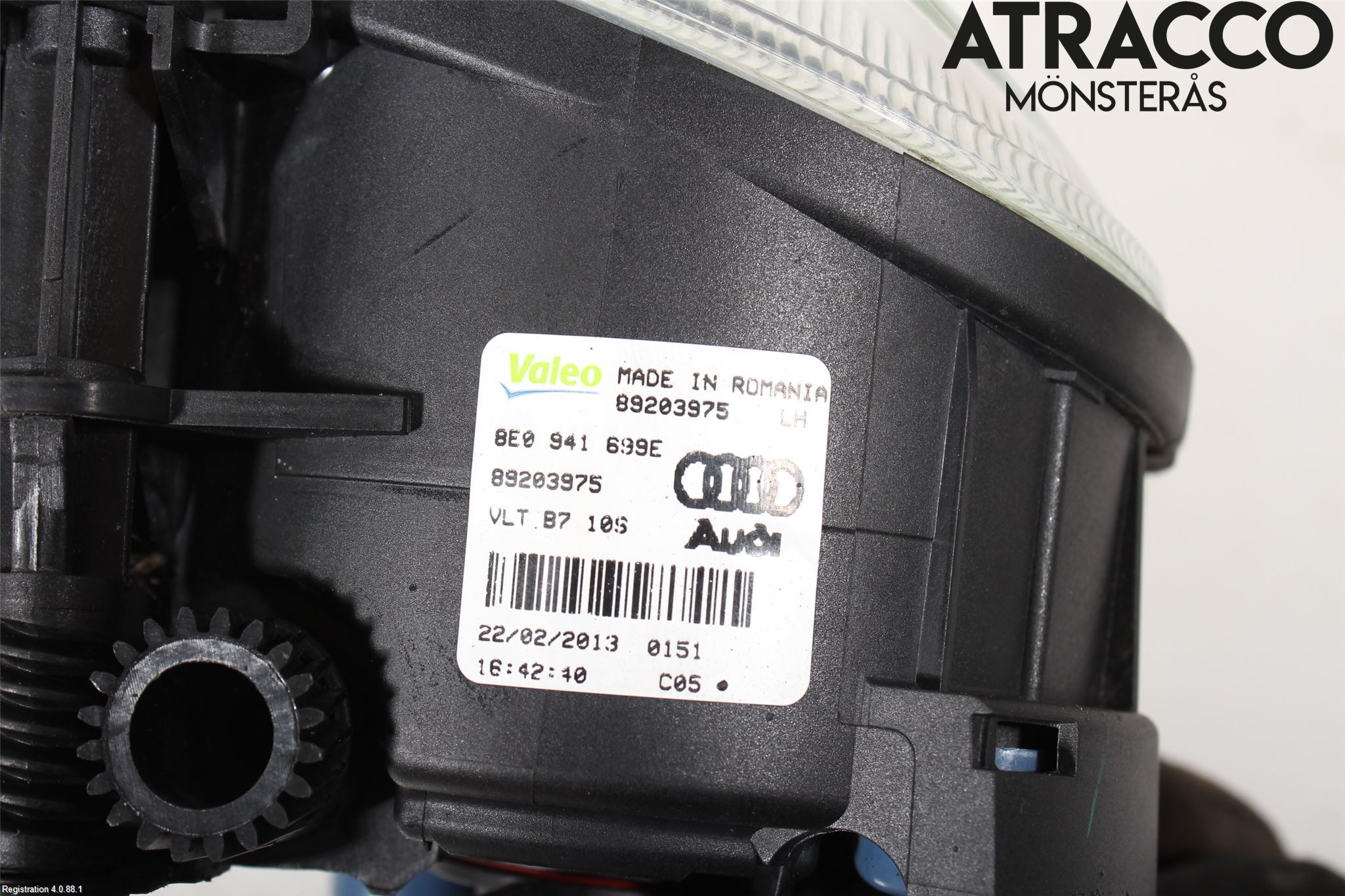 Audi A4/S4 05-07 Dimljus-Varselljus Fram