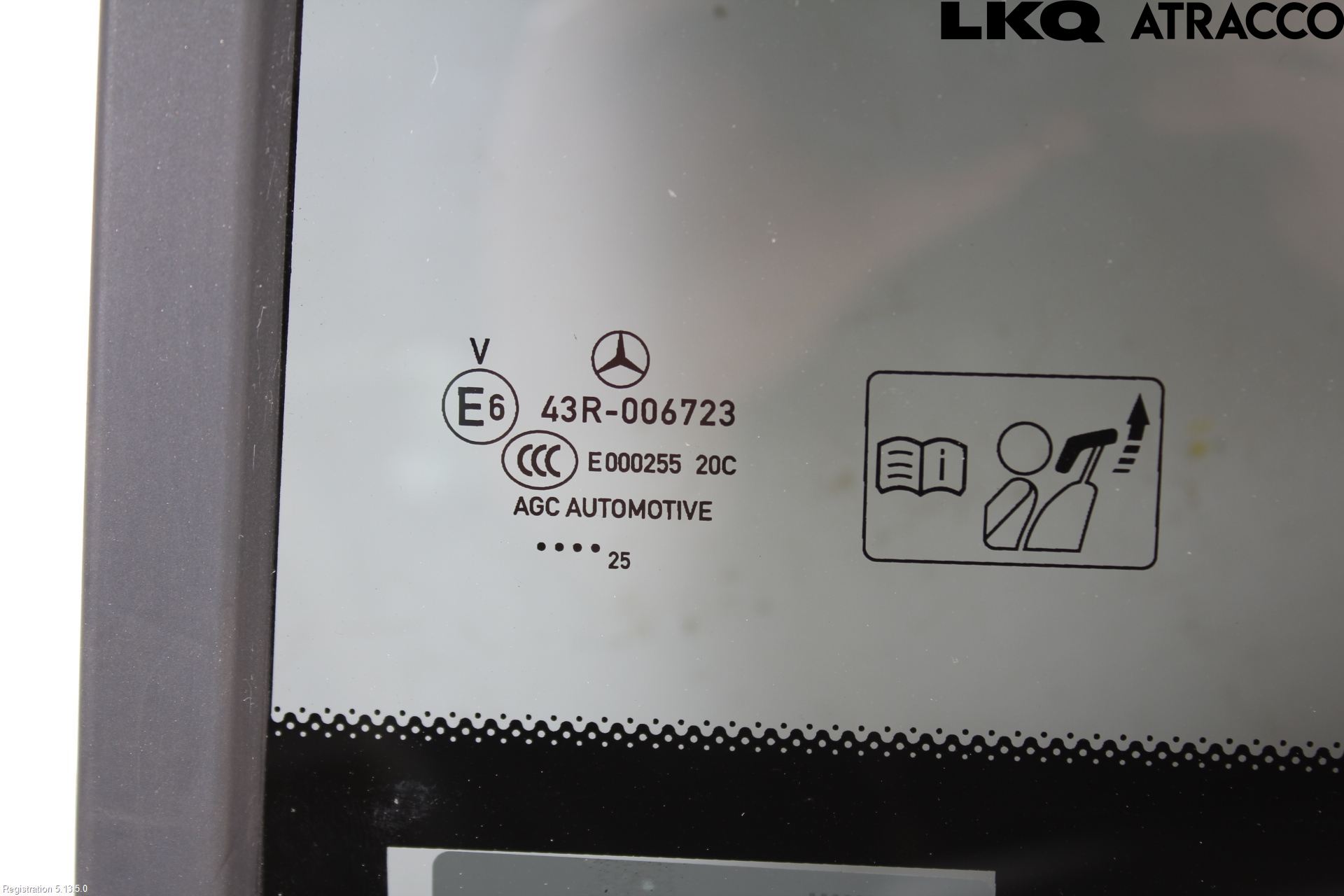 Mercedes-Benz MB A-KLASS (W177) 18- Dörruta Bak Lilla Vä