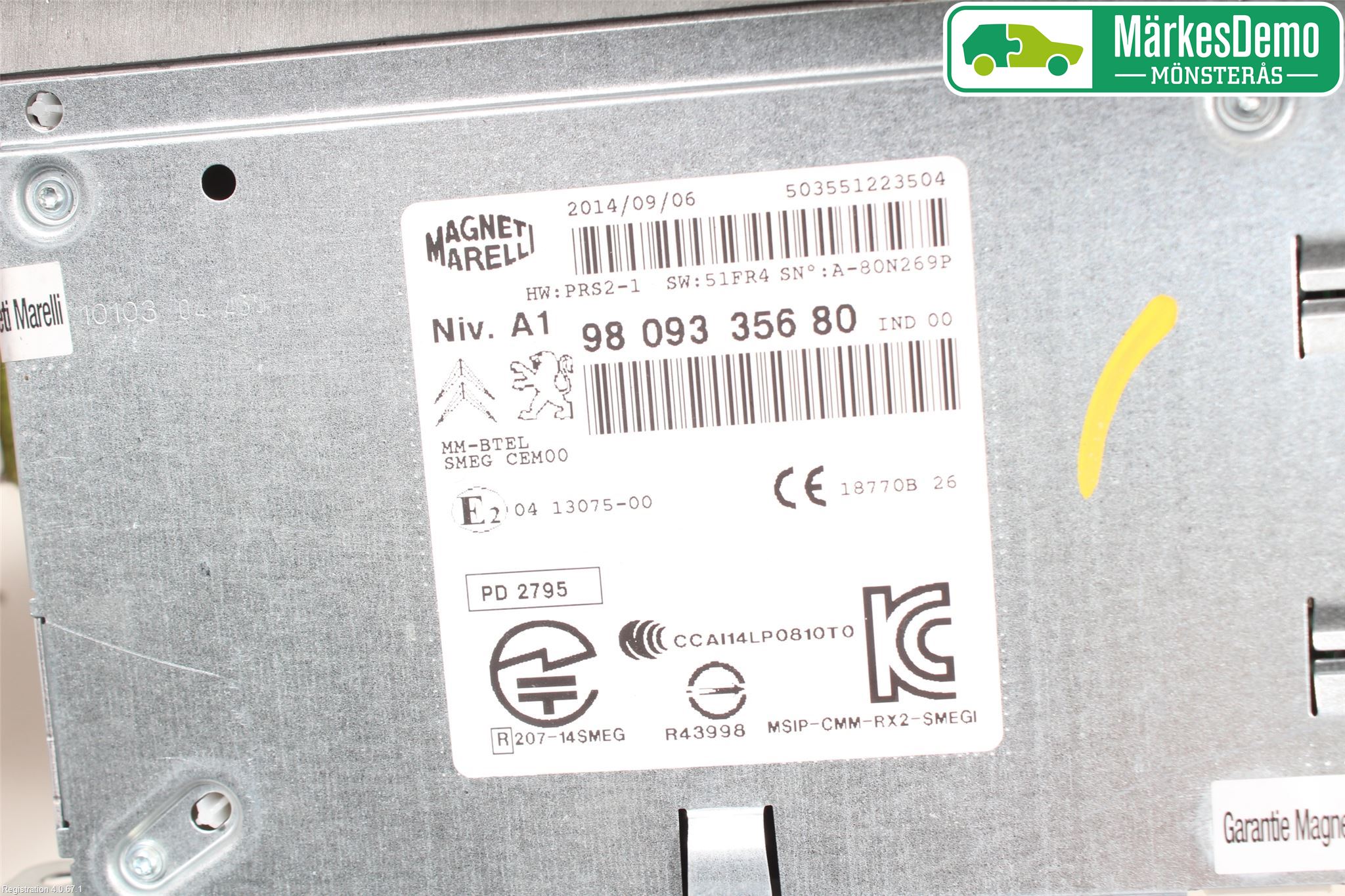 Peugeot 308 14-21 Radio