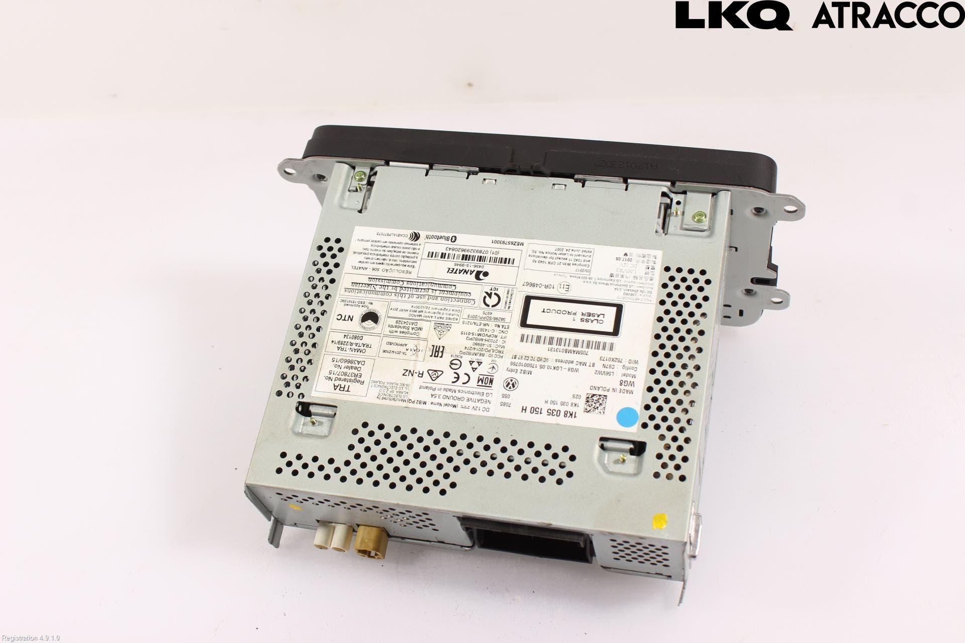 Volkswagen VW CADDY 16-20 Cd Radio - Multimediapanel