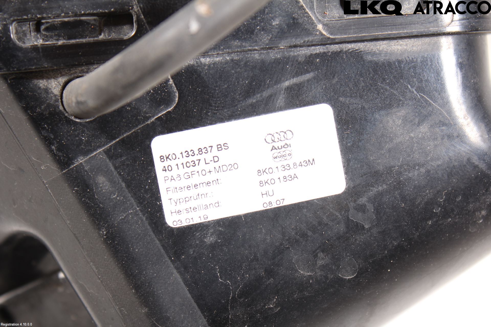 Audi A4 12-15 Luftrenare