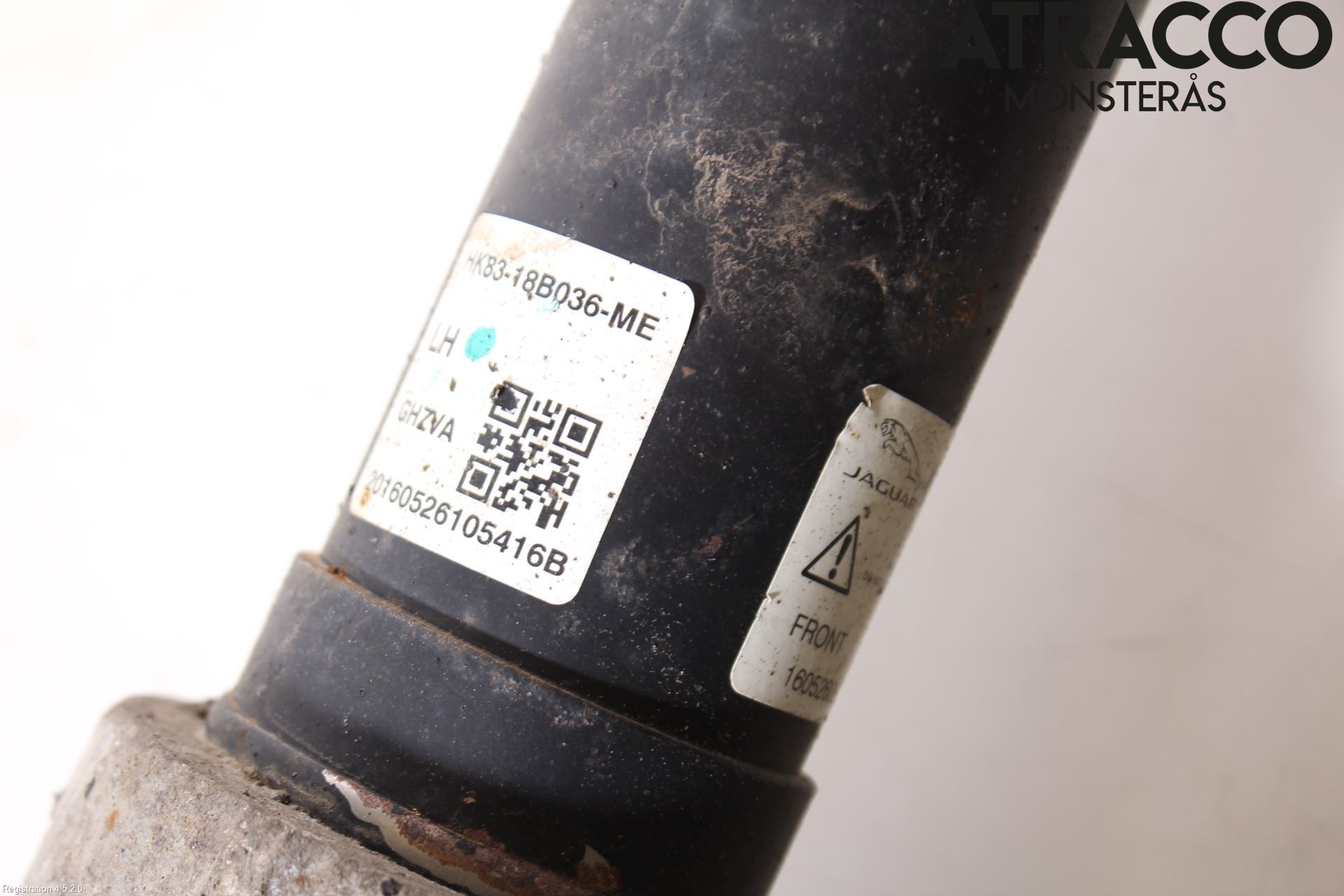 Jaguar F-PACE Fjäderben Fram Vänster