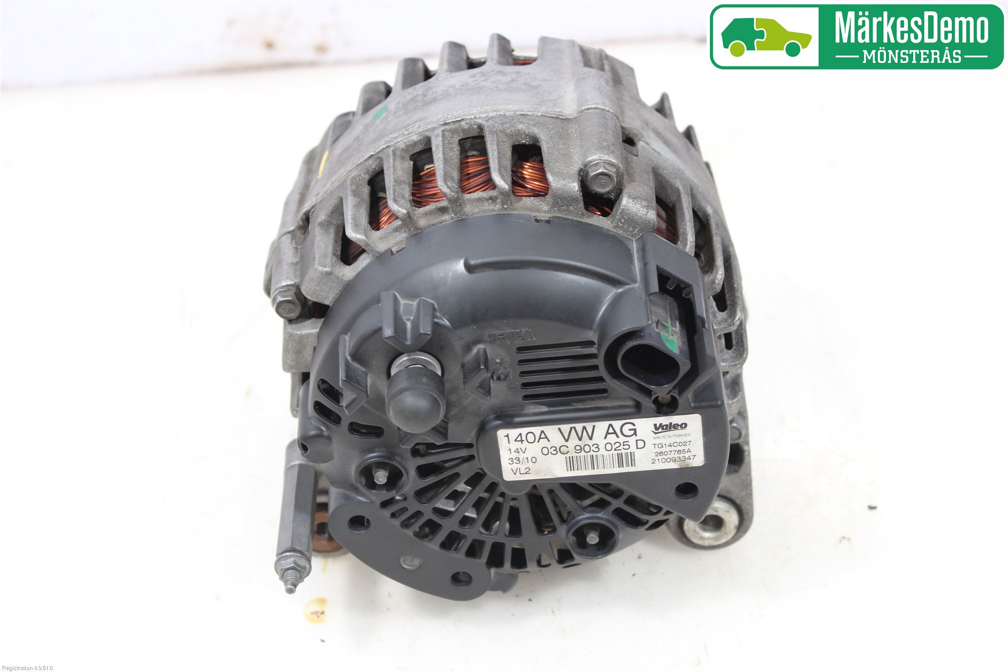 Volkswagen VW GOLF VI 09-13 Generator
