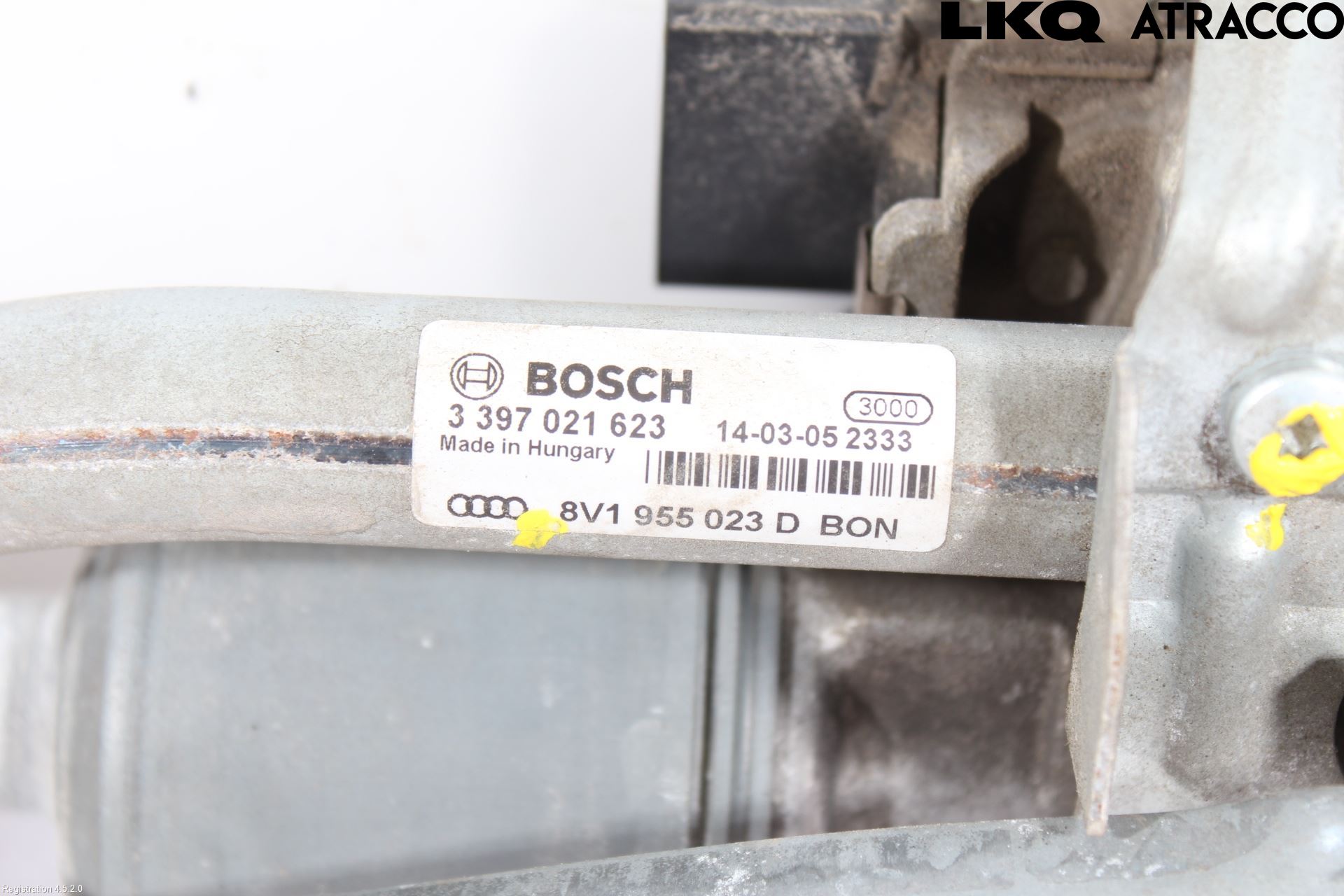 Audi A3/S3 05-13 Torkarmotor Vindruta