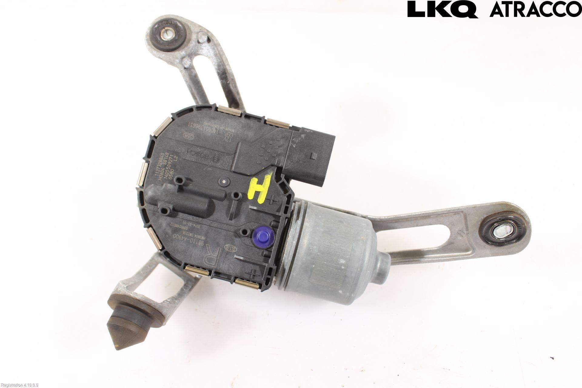 Kia CARENS III 13-19 Torkarmotor Vindruta