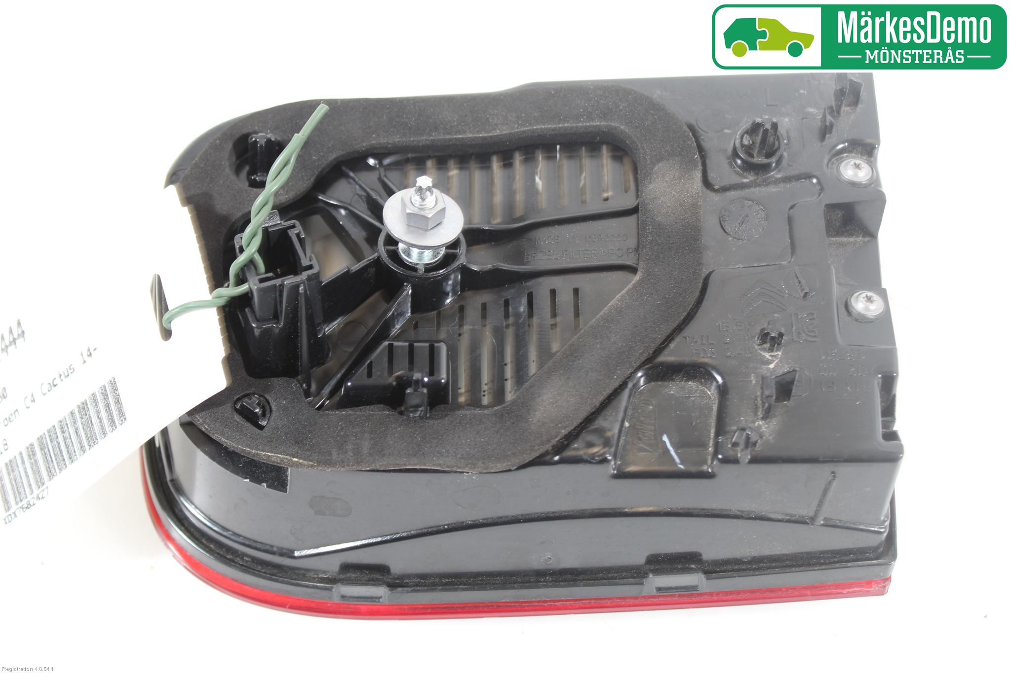 Citroen C4 CACTUS 14-20 Bakljus Lucka Vä