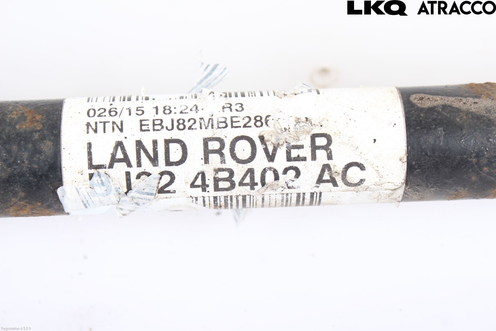Landrover LAND ROVER RANGE ROVER EVOQUE (L538) 11-18 Drivaxel Bak Vänster
