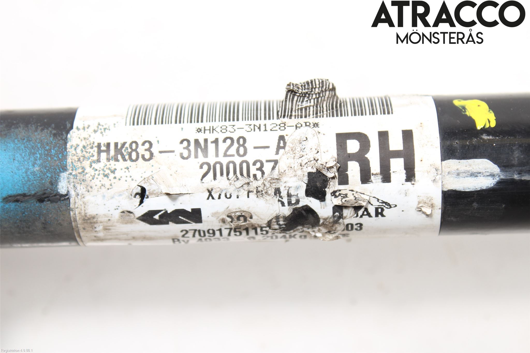 Landrover RANGE ROVER VELAR (L560) 17- Drivaxel Fram Höger