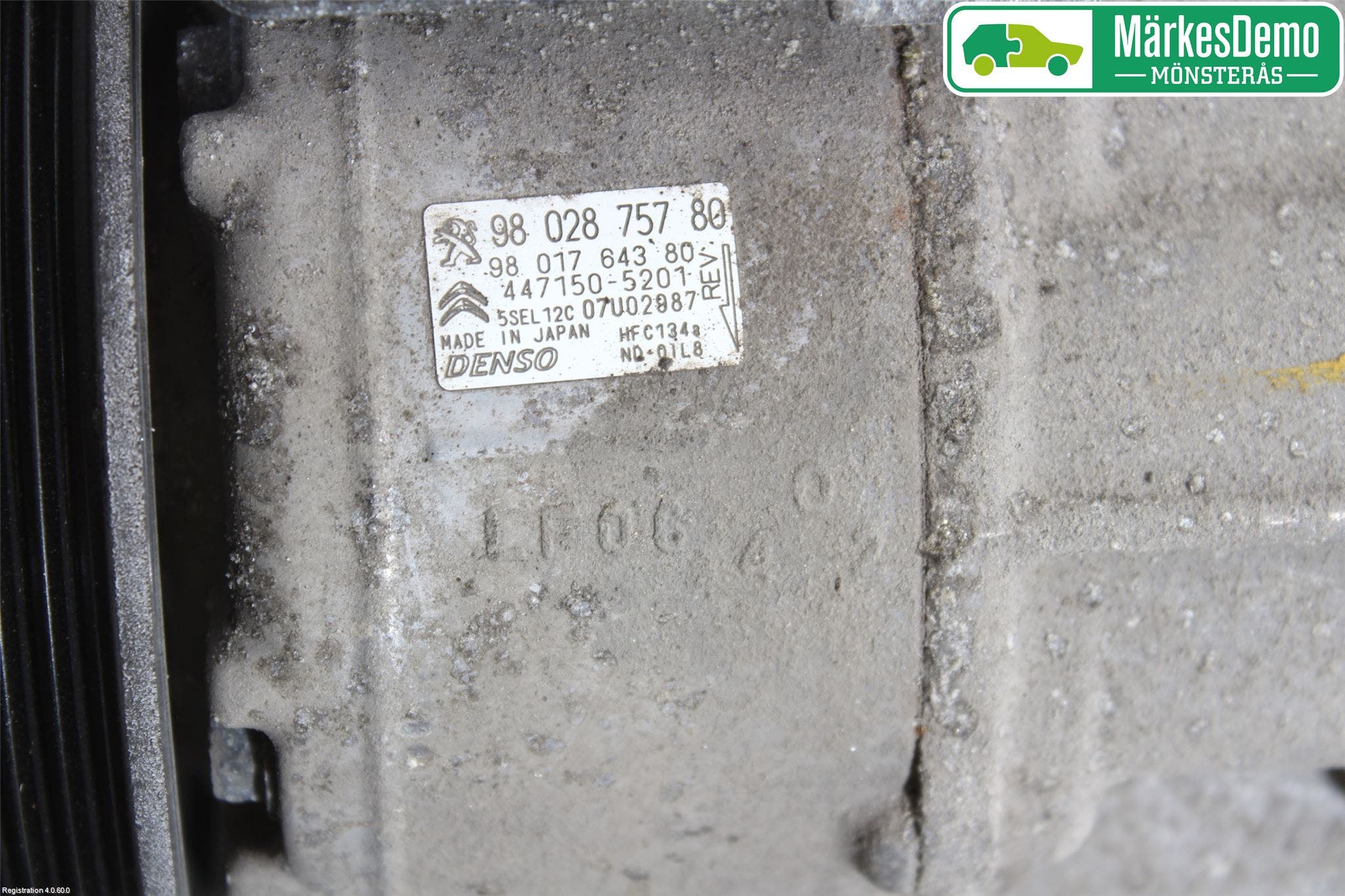 Citroen BERLINGO 08-18 Ac Kompressor