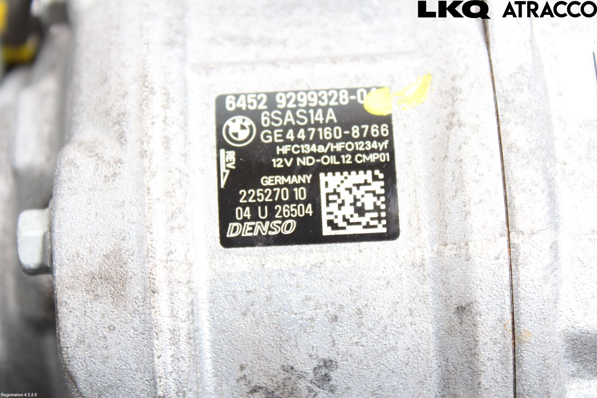 BMW 4 F32/F33/F82/F83 13-20 Ac Kompressor