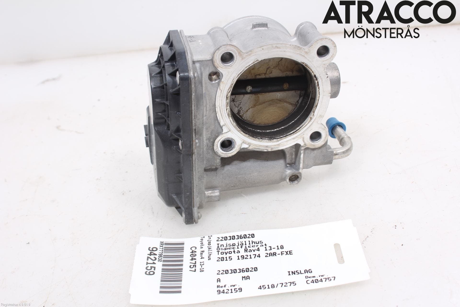 Toyota RAV4 13-18 Injspjällhus