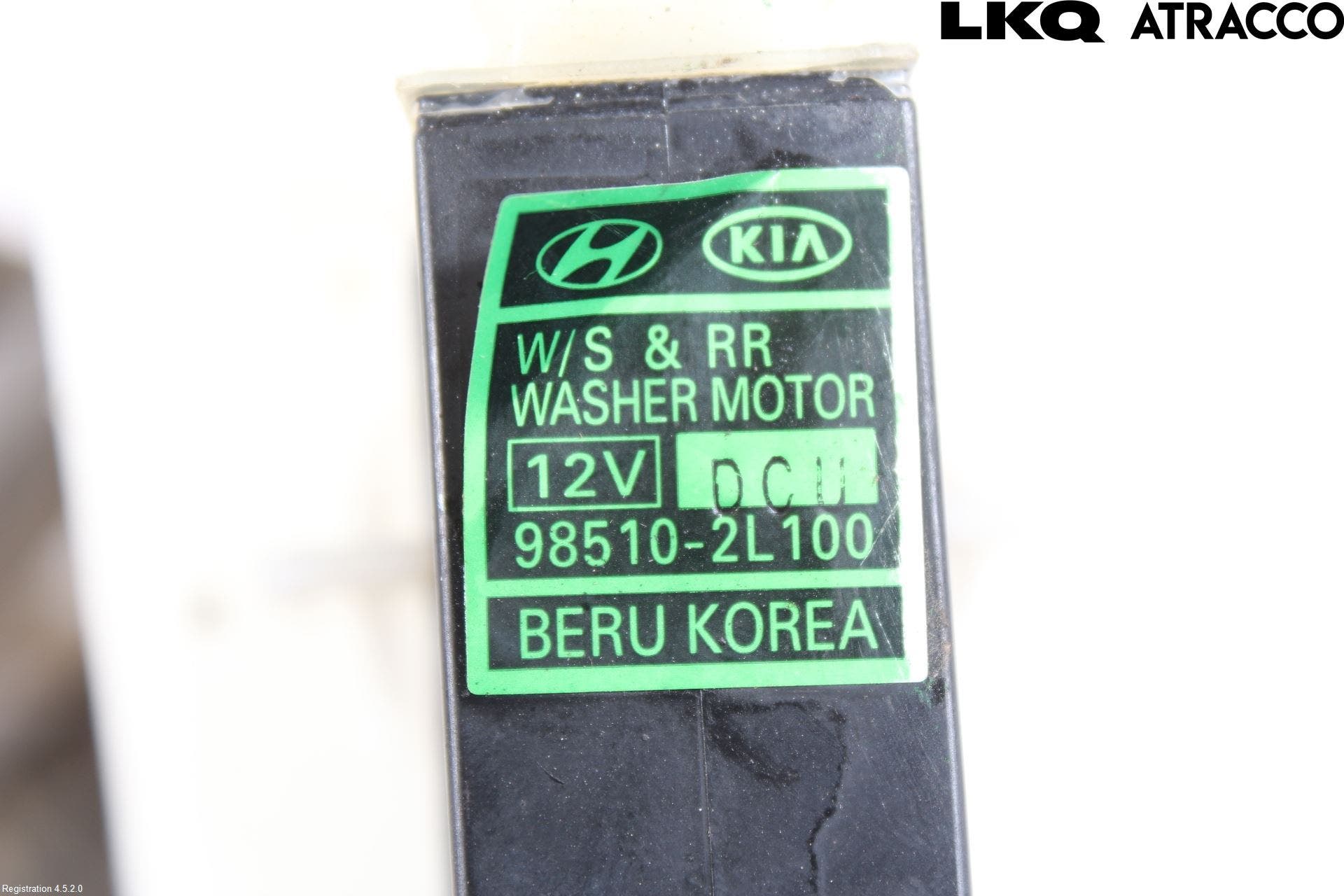 Hyundai i30 FD 07-12 Spolartank Vindruta