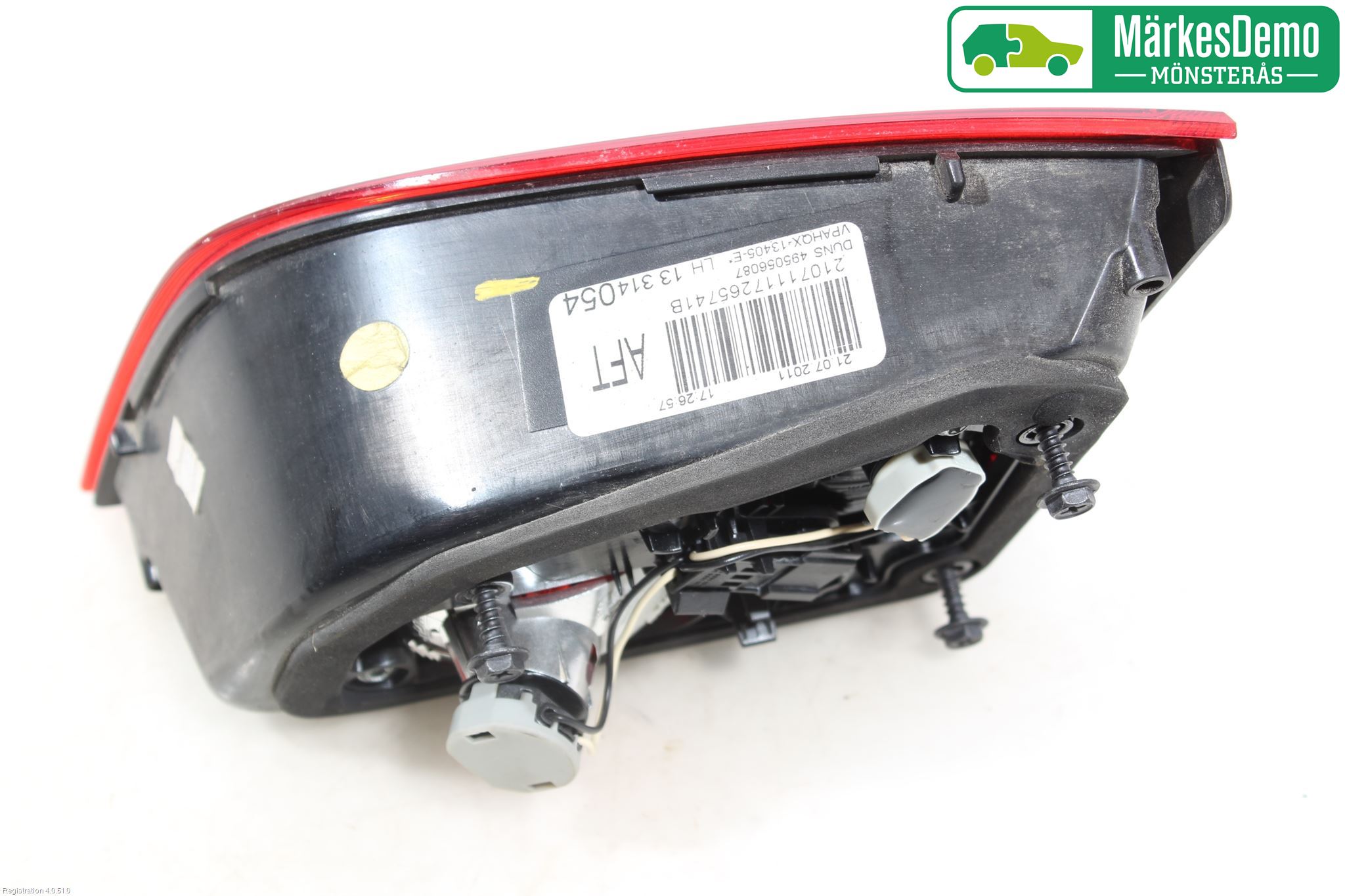 Opel ASTRA J 10-15 Bakljus Lucka Vä