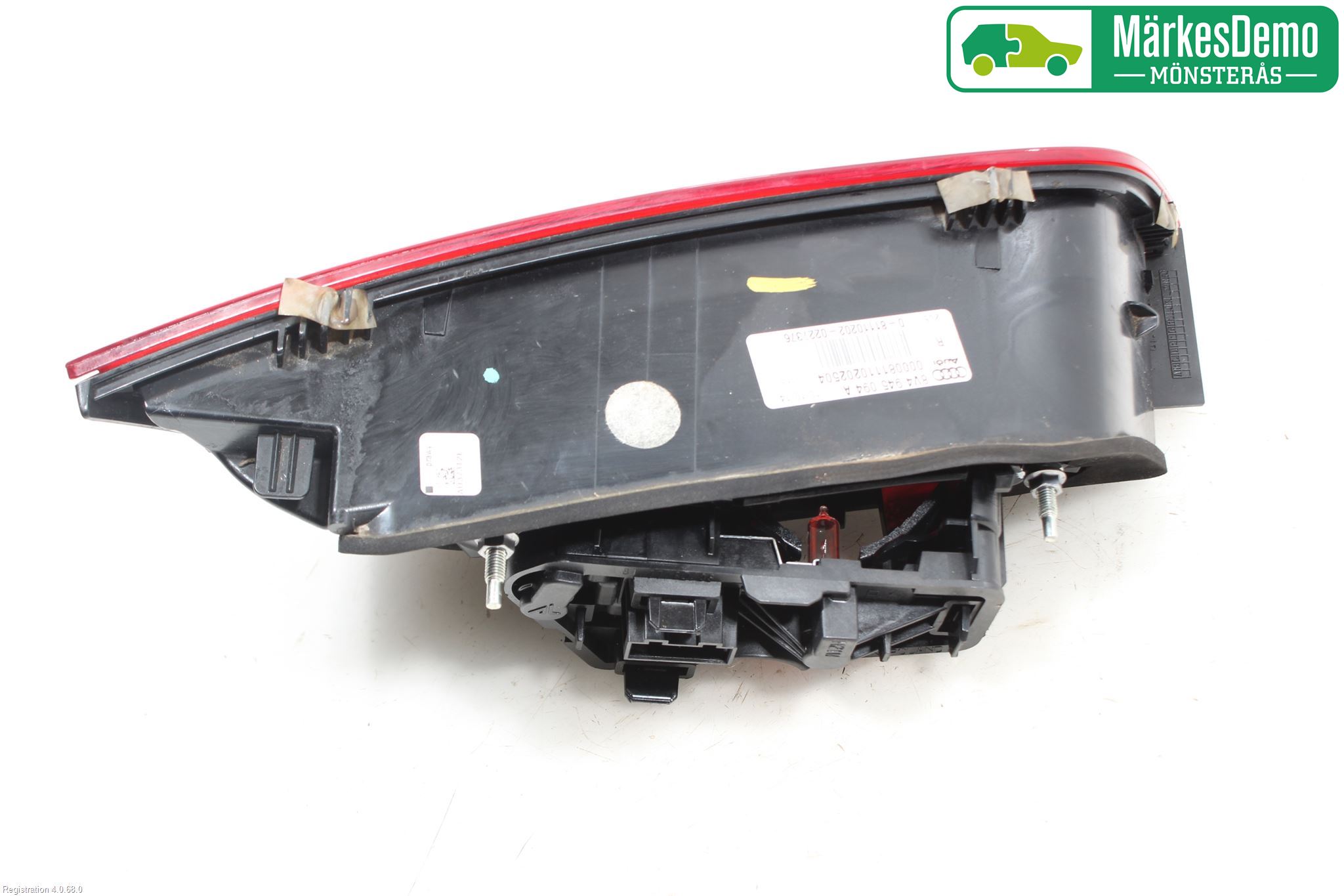 Audi A3/S3 8V 13-20 Bakljus Lucka Hö