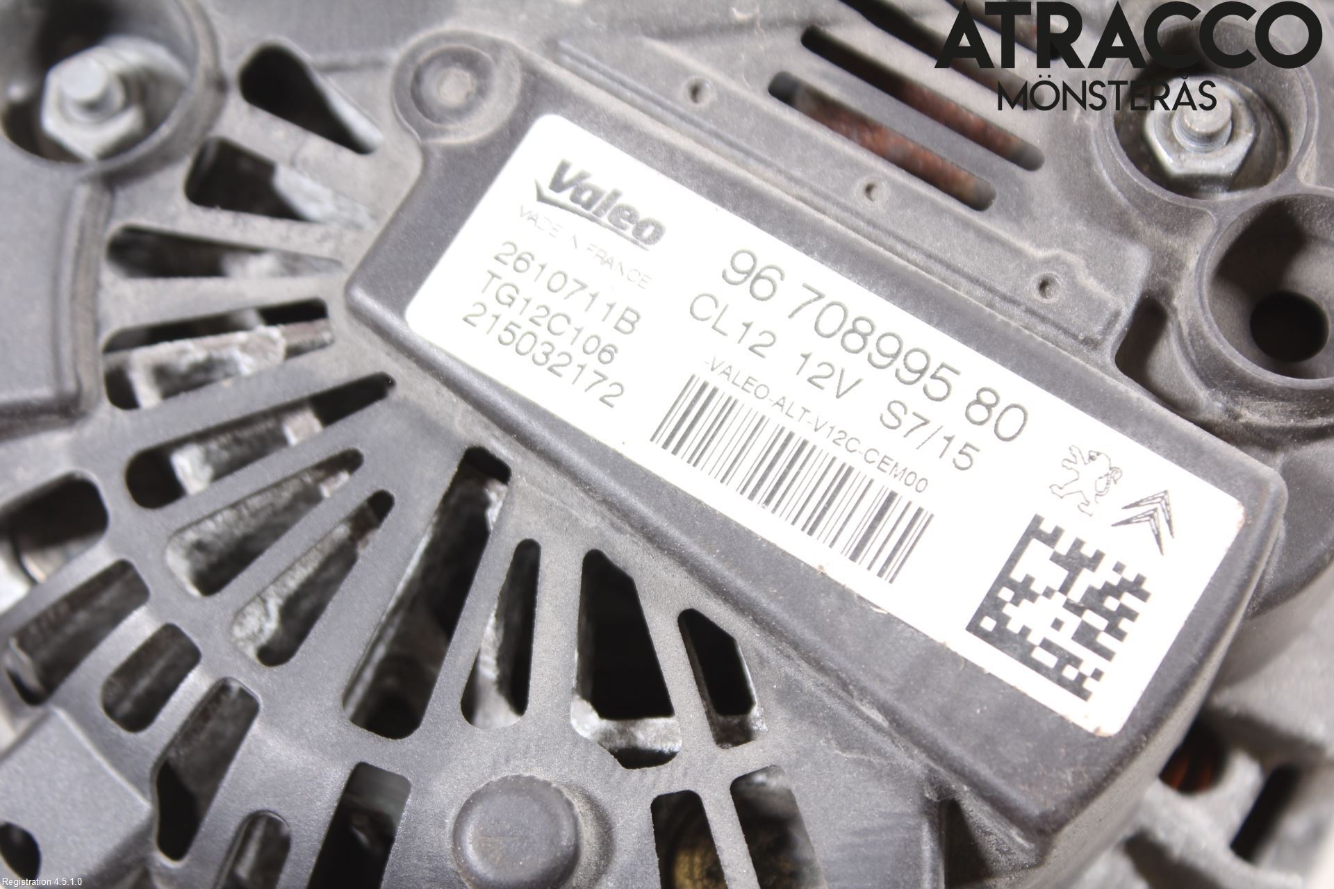 Peugeot 208 12-15 Generator