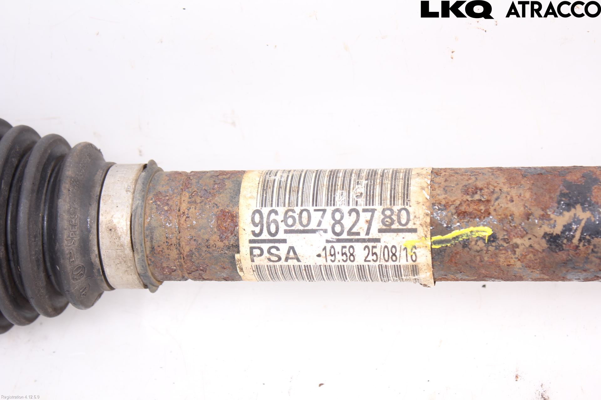 Peugeot PARTNER 16-18 Drivaxel Fram Vänster