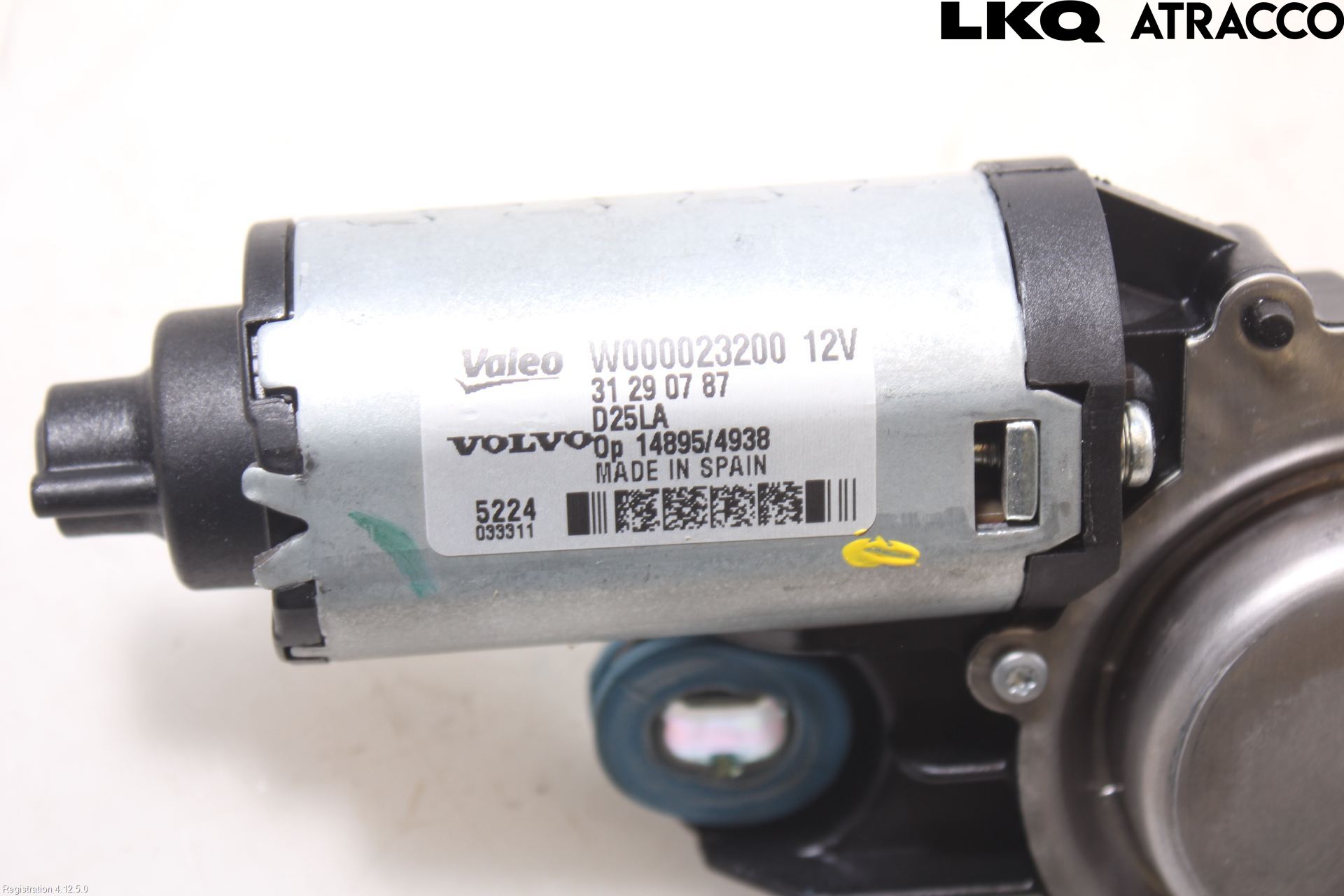 Volvo XC70 14-16 Torkarmotor Baklucka