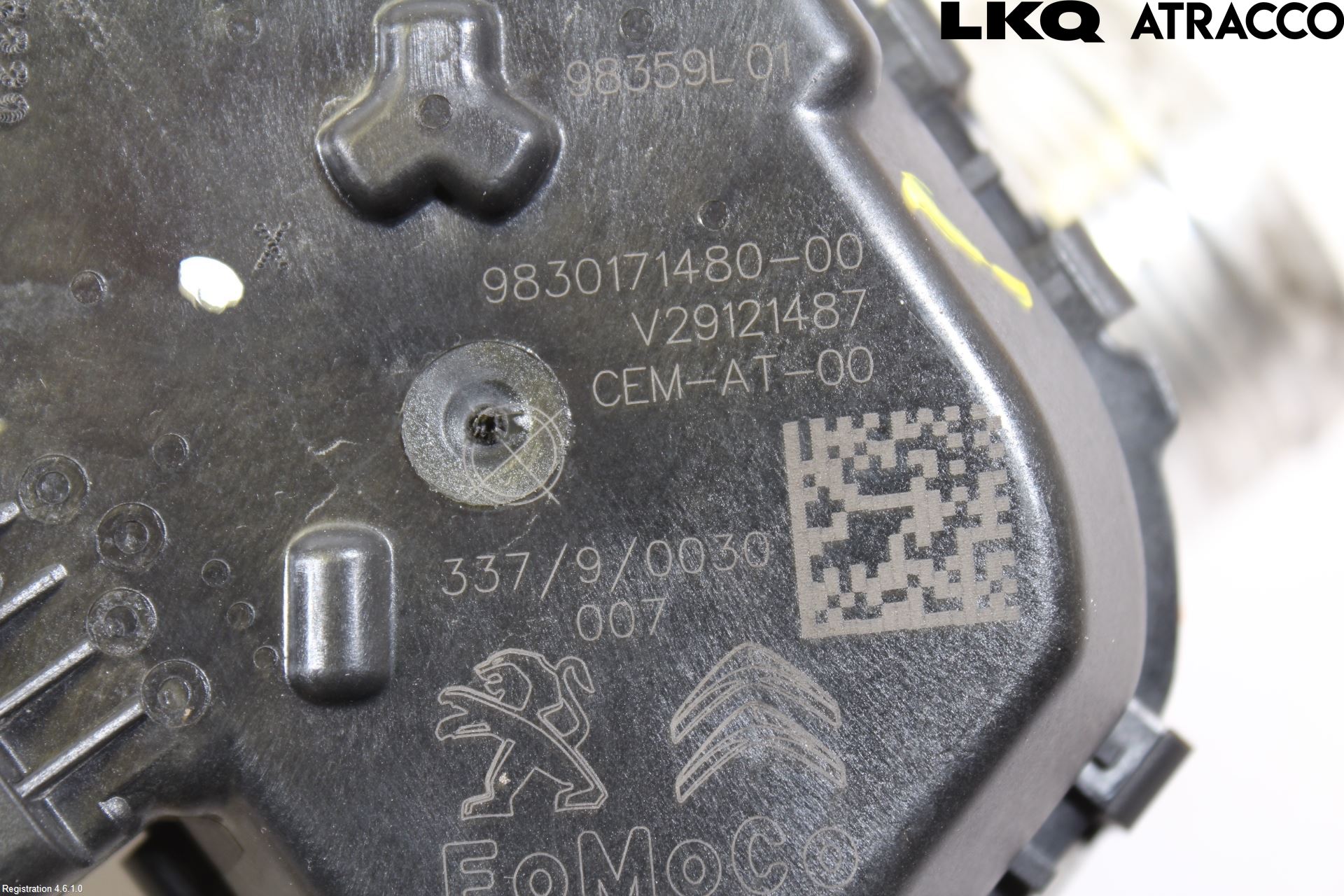 Citroen BERLINGO/E-BERLINGO 19- Injspjällhus