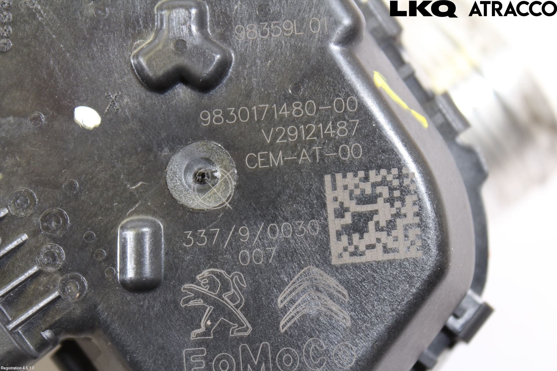 Citroen BERLINGO/E-BERLINGO 19- Injspjällhus