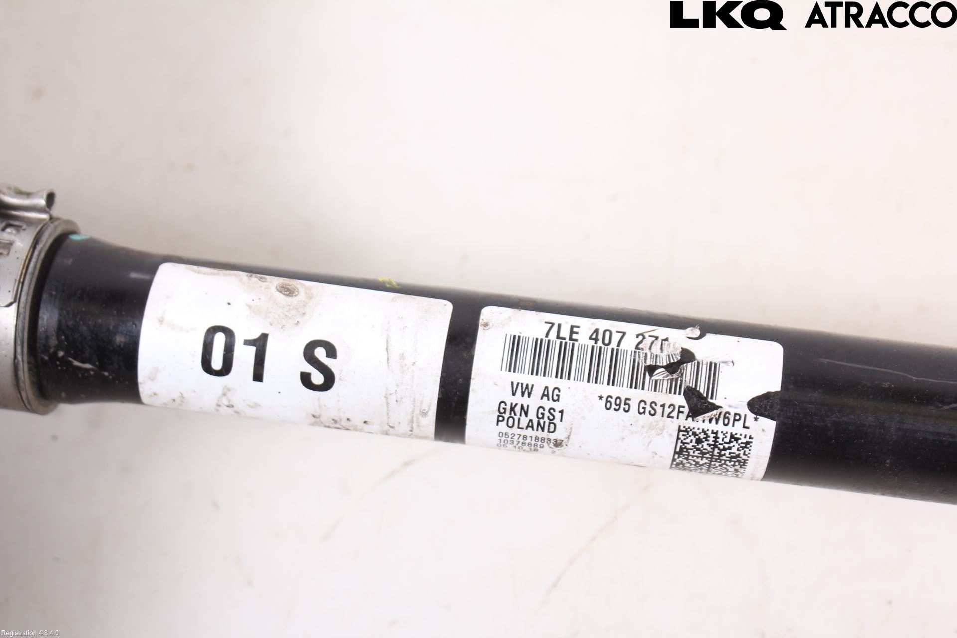 Volkswagen VW CRAFTER II / E-CRAFTER 17- Drivaxel Fram Vänster