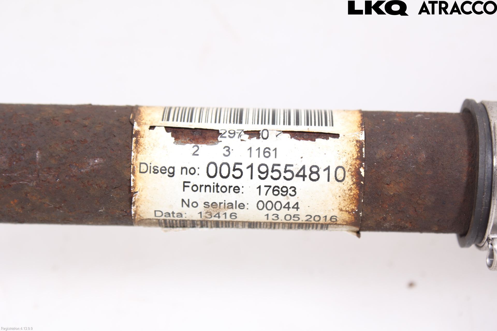 Fiat 500 07- Drivaxel Fram Vänster