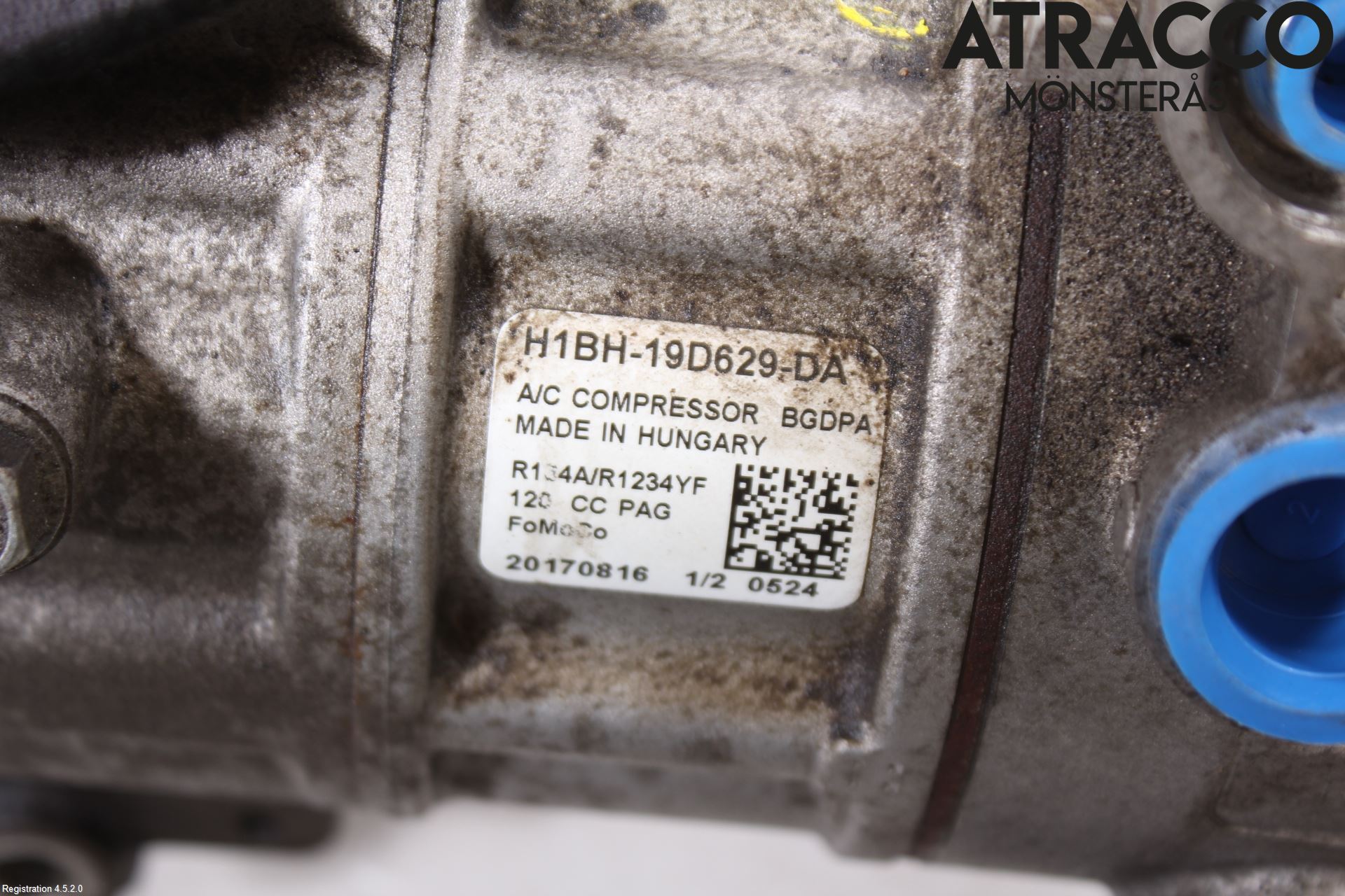 Ford FIESTA (VII) 18-23 Ac Kompressor