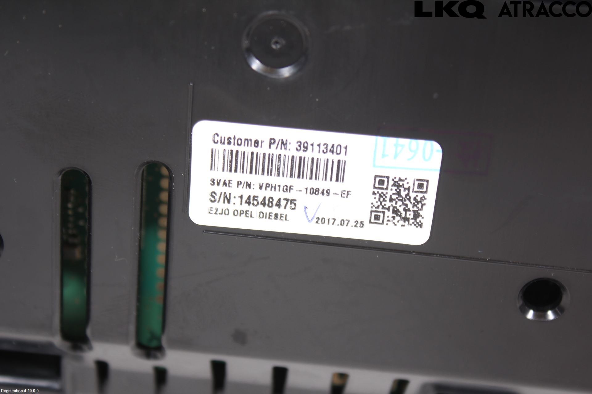 Opel INSIGNIA 17- Instrument Komb