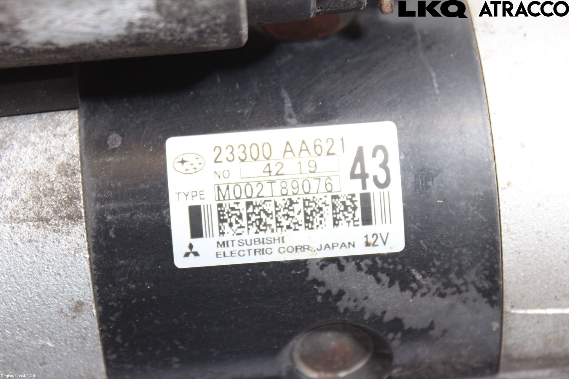 Subaru FORESTER SJ 13-18 Startmotor Diesel
