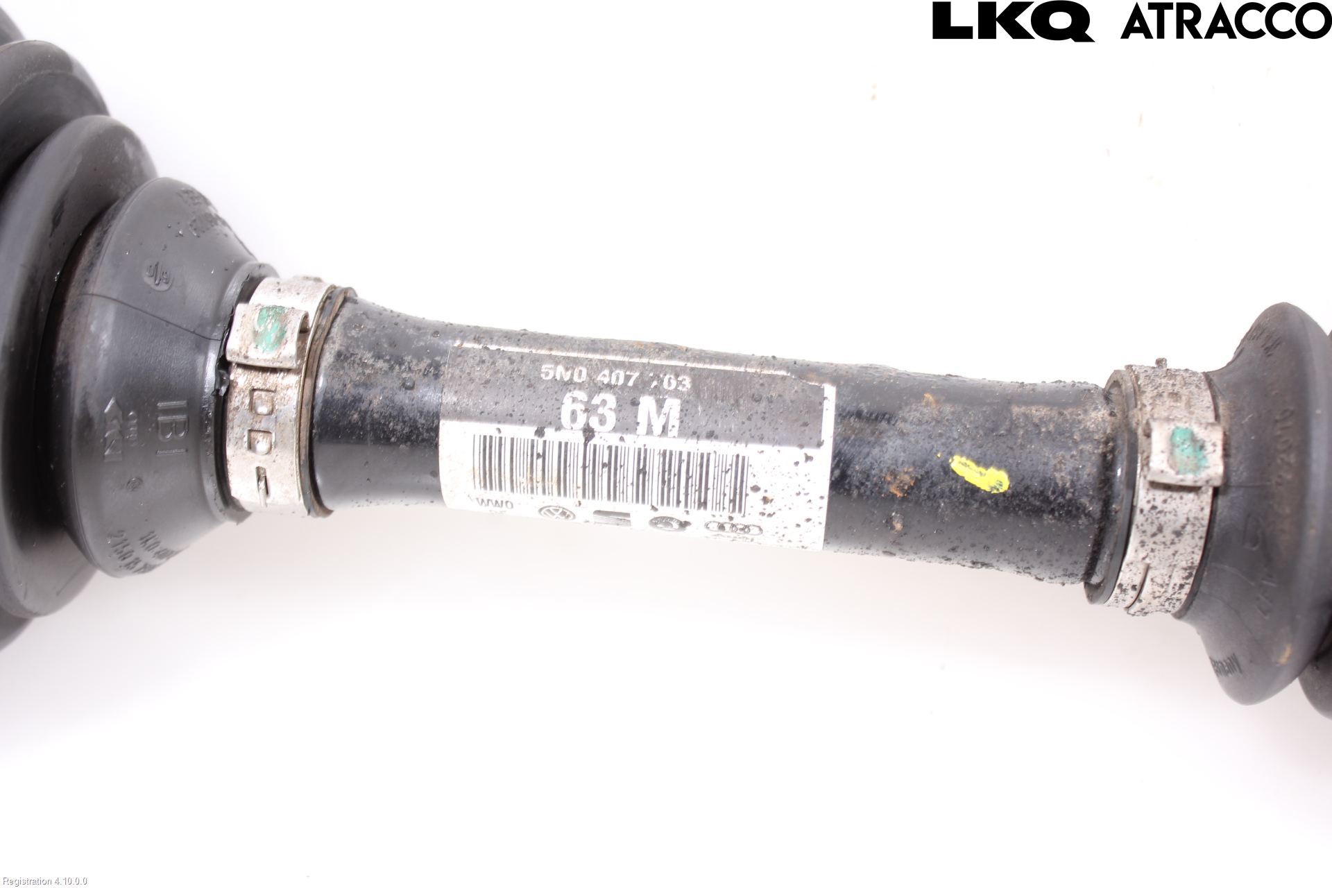Volkswagen VW TIGUAN 07-16 Drivaxel Fram Vänster