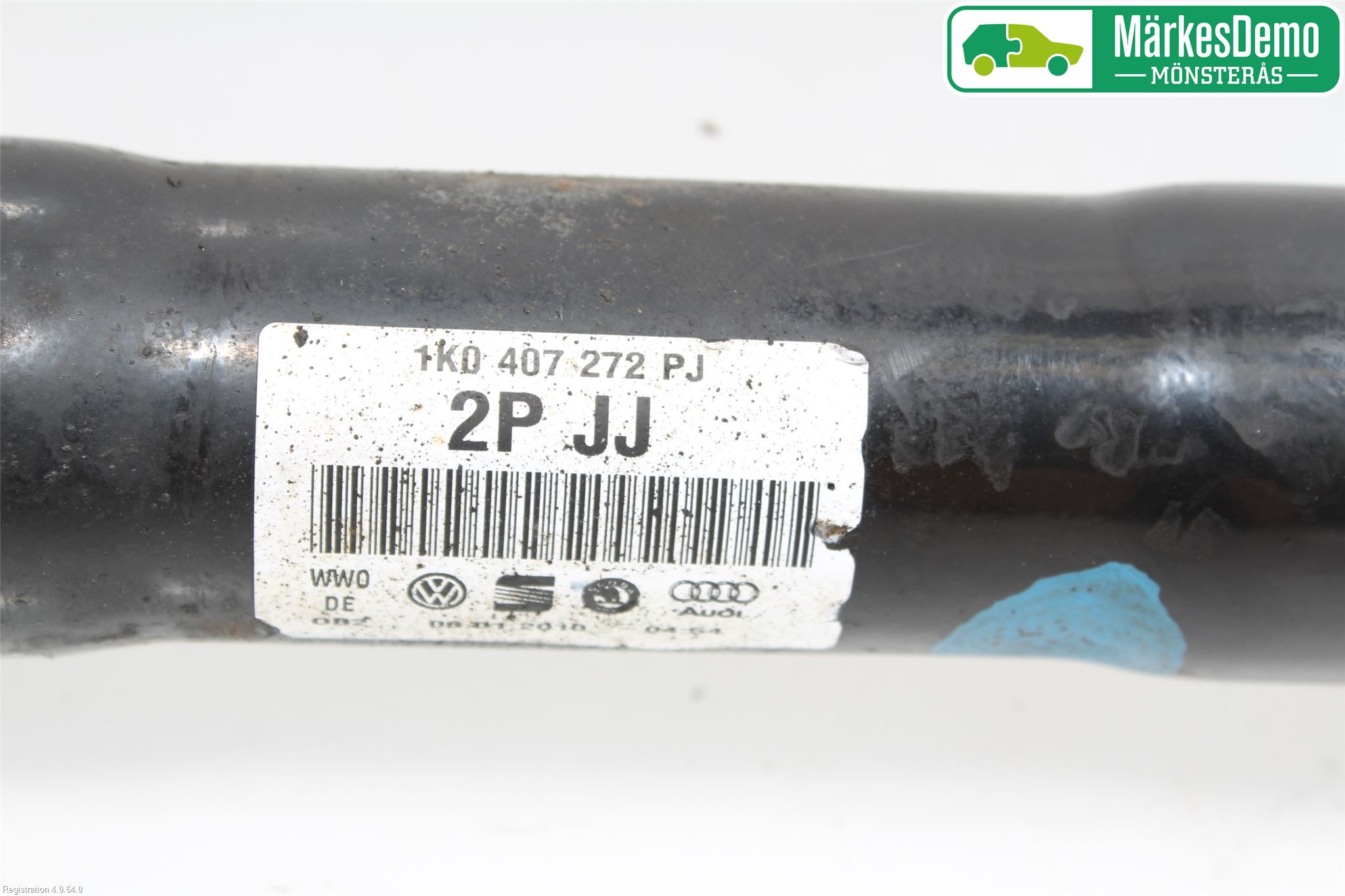 Volkswagen VW SCIROCCO 09-17 Drivaxel Fram Höger
