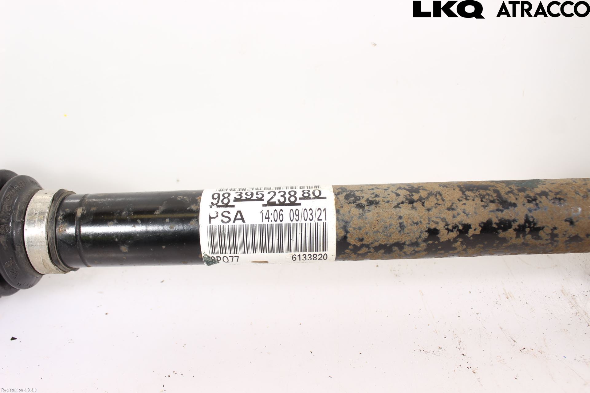 Citroen JUMPY/E-JUMPY 16- Drivaxel Fram Höger