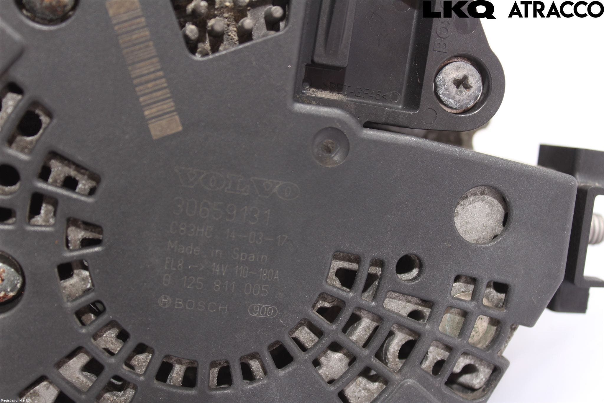 Volvo V70 14-16 Generator