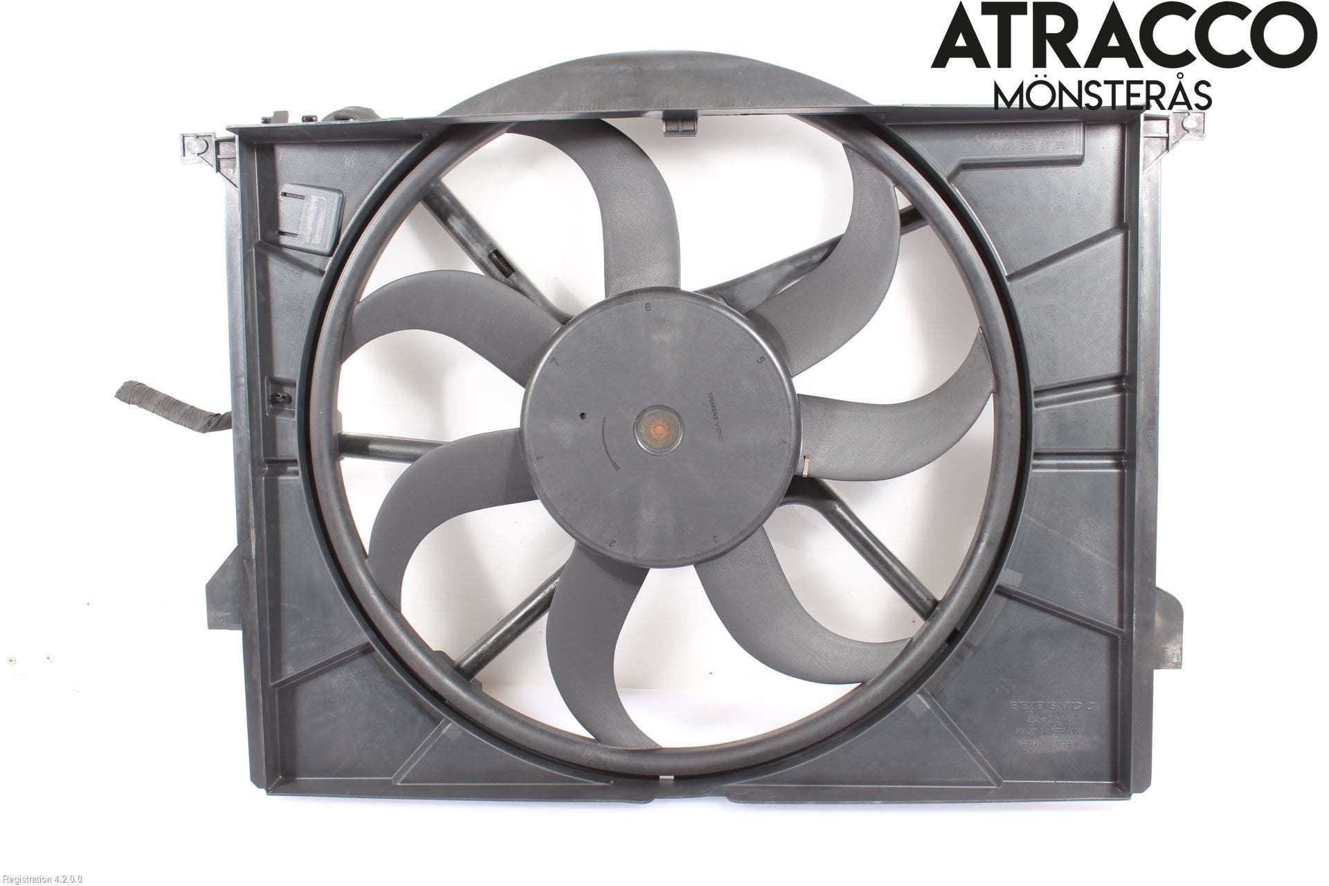 Mercedes-Benz MB S-KLASS (W221) 05-13 Kylfläkt El