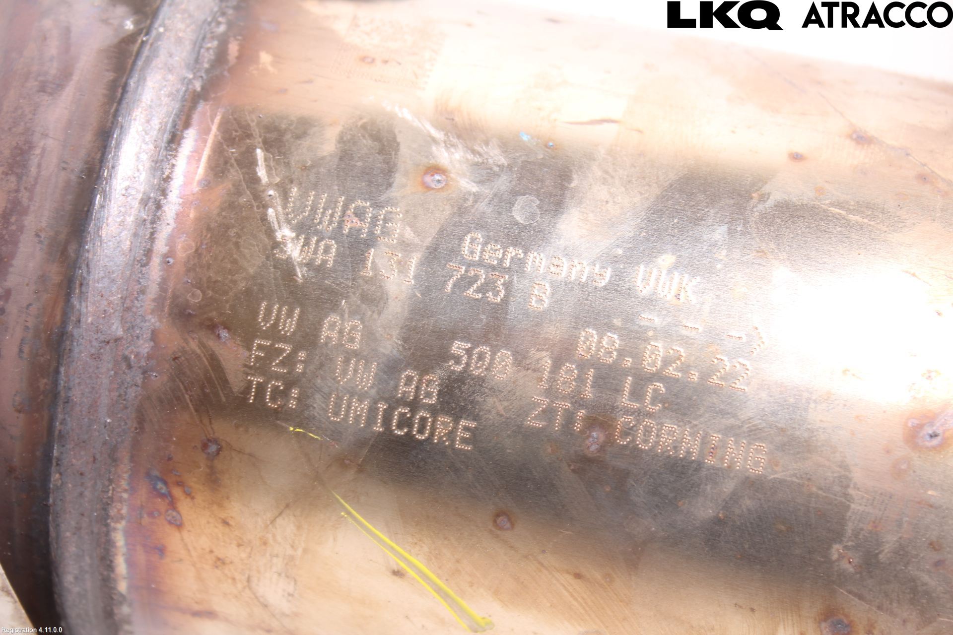 Volkswagen VW PASSAT 15-19 Katalysator