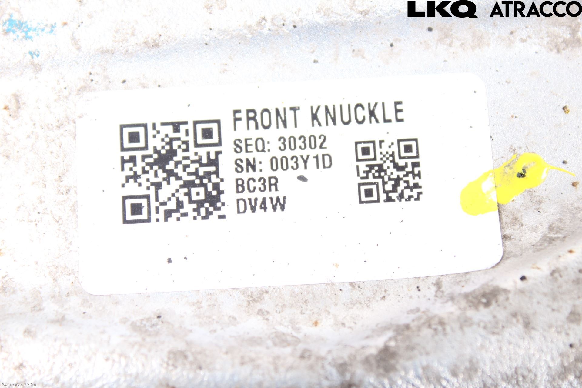 Tesla MODEL 3 17- Styrspindel Lagerhus Hö