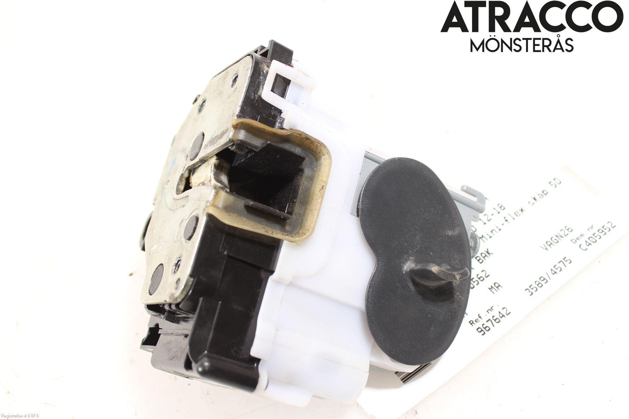 Opel COMBO D 12-18 Låskista Baklucka