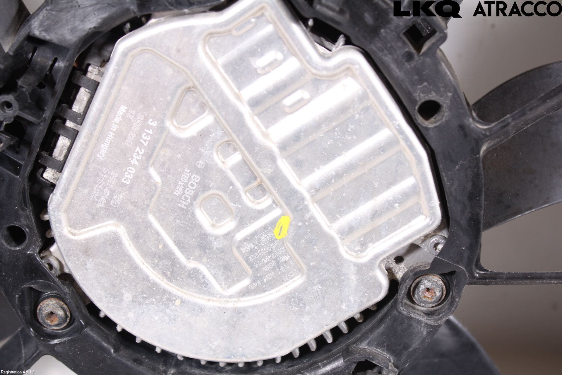 Opel ASTRA K 16-22 Kylfläkt El