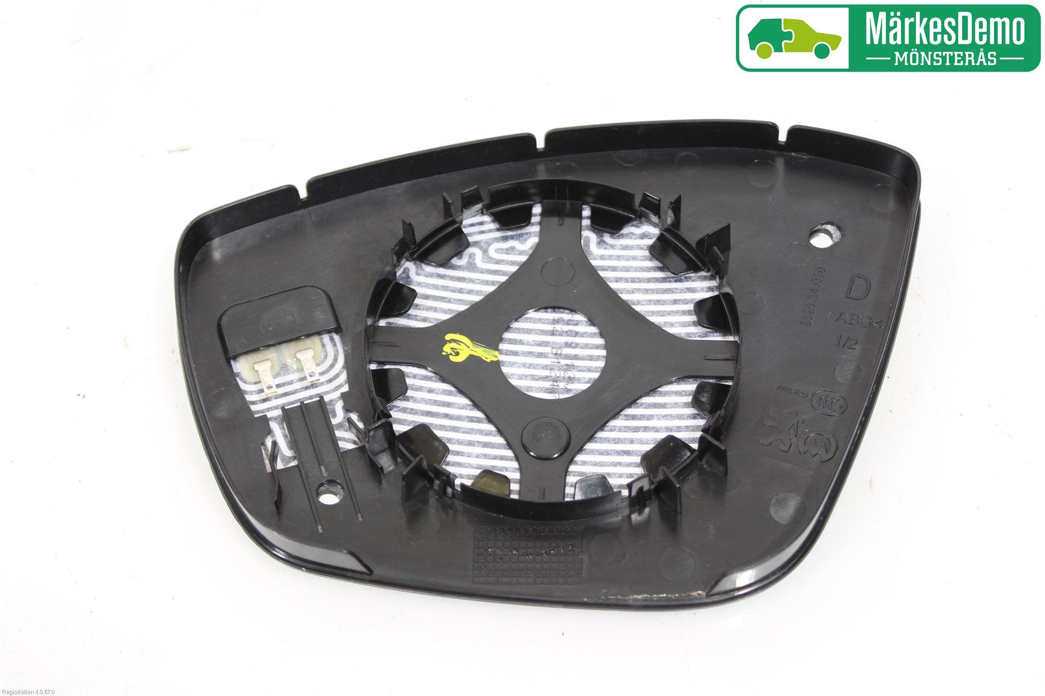 Peugeot 2008 13-20 Spegelglas Hö