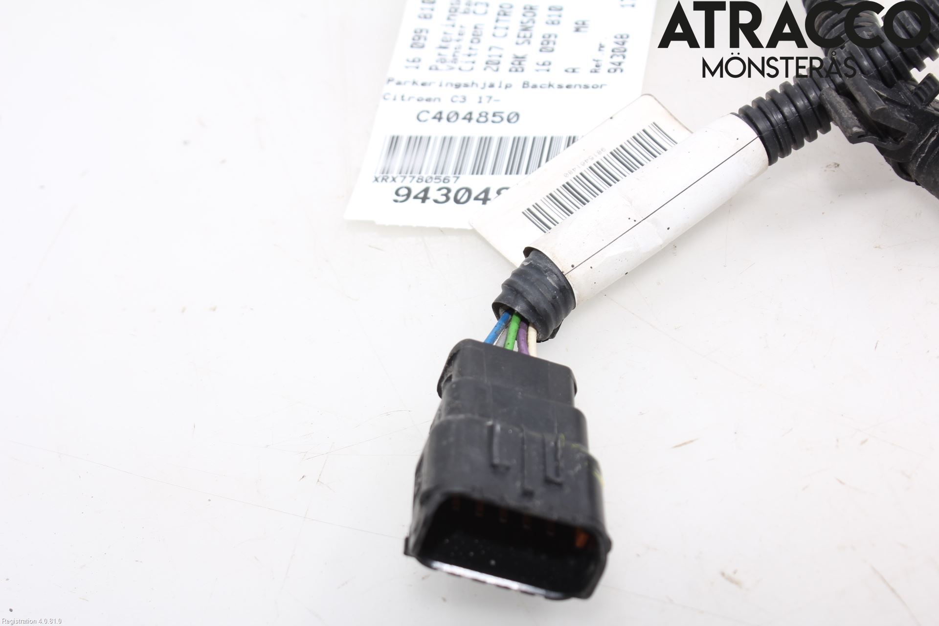 Citroen C3 AIRCROSS 18-23 Parkeringshjälp Backsensor