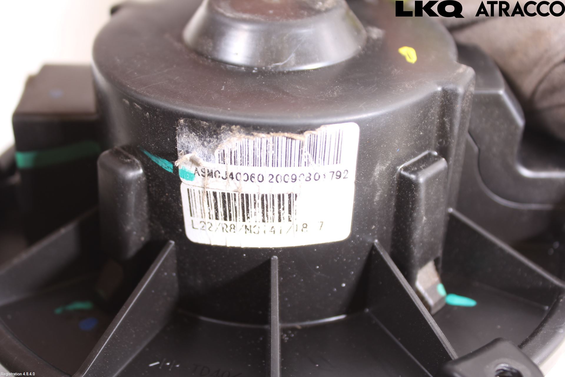 MG ZS EV 20- Värmefläkt