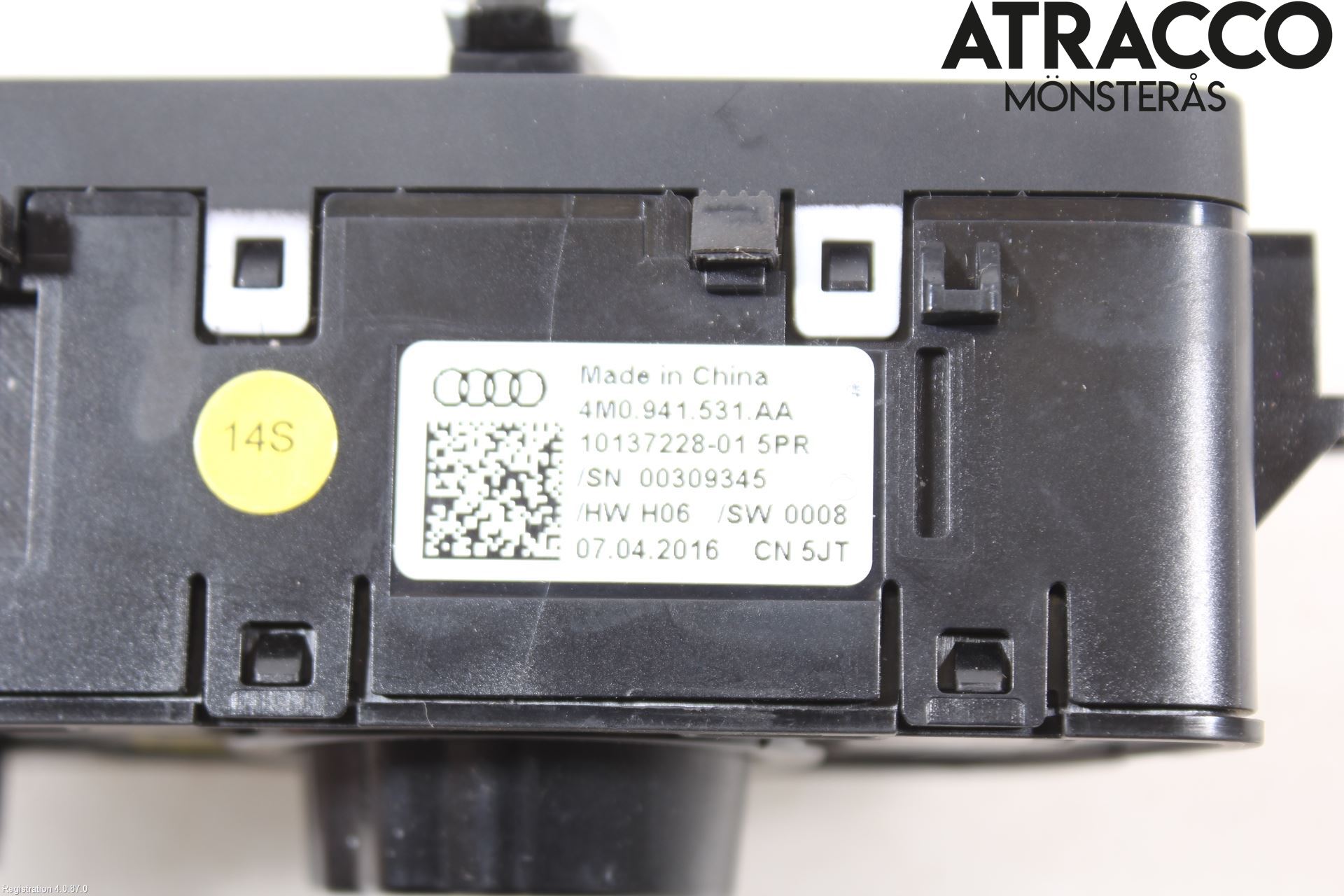 Audi A4/S4 B9 16-19 Strömställare Ljus