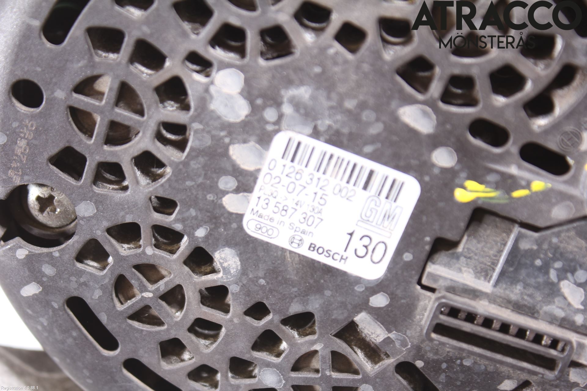 Opel ASTRA K 16-22 Generator