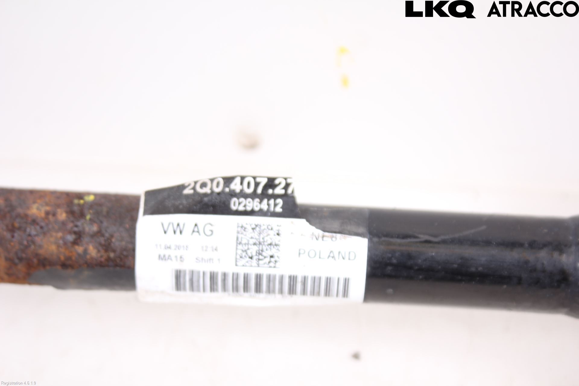Seat IBIZA V 17-20 Drivaxel Fram Vänster
