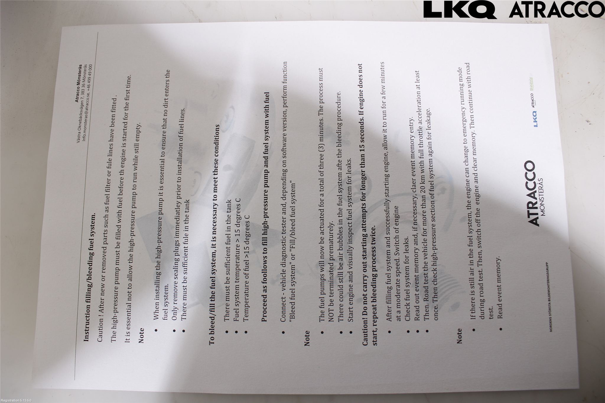 Kia SPORTAGE (QL) 16-21 Motor Diesel