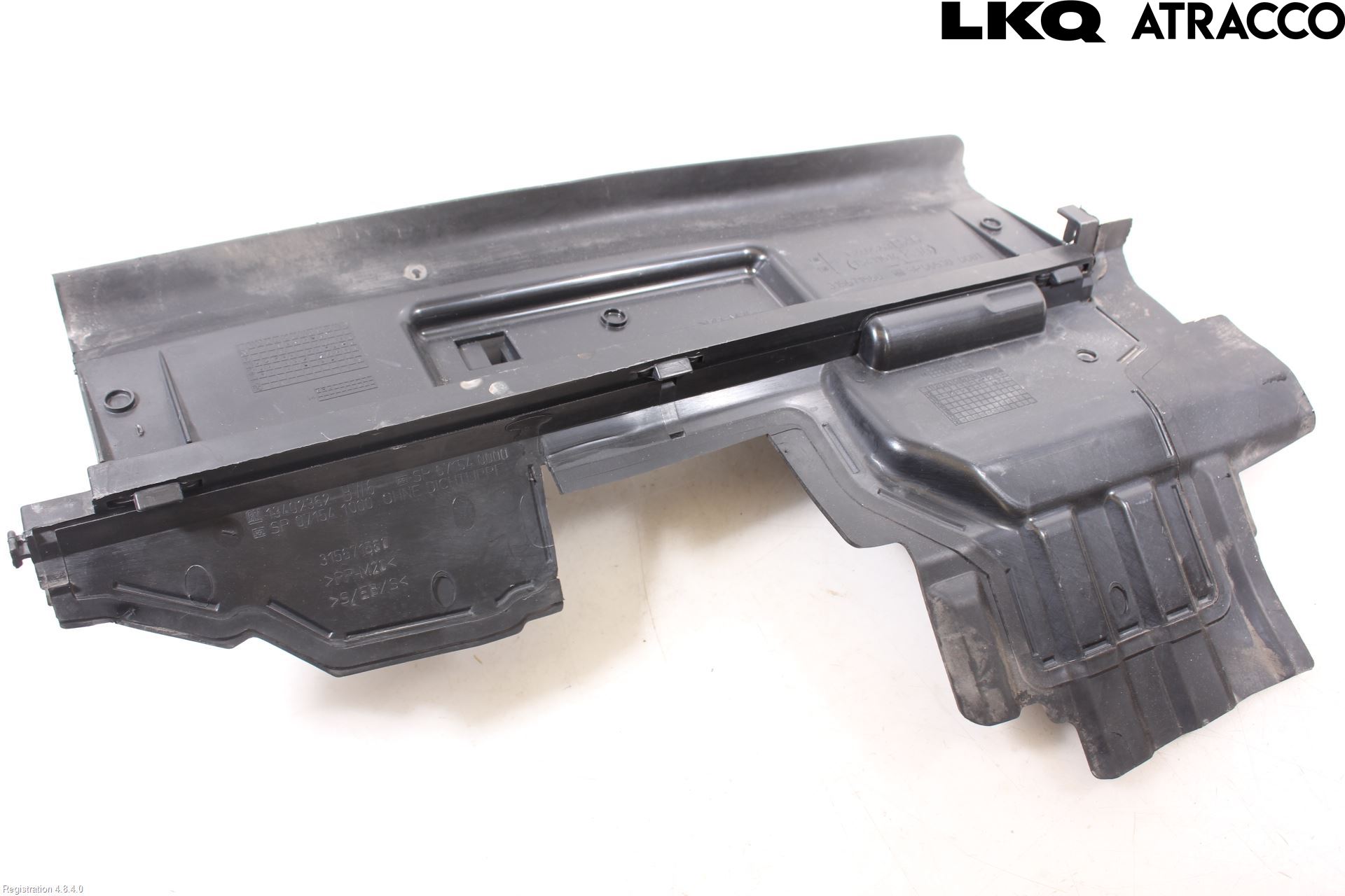 Opel ASTRA J 10-15 Deflektor Plåt-Plast Kylning