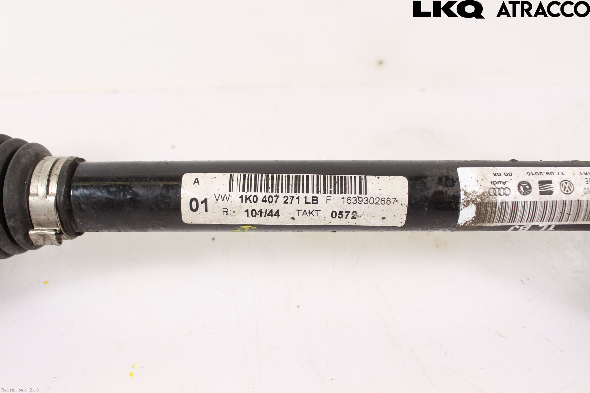 Volkswagen VW GOLF / E-GOLF VII 13-20 Drivaxel Fram Vänster
