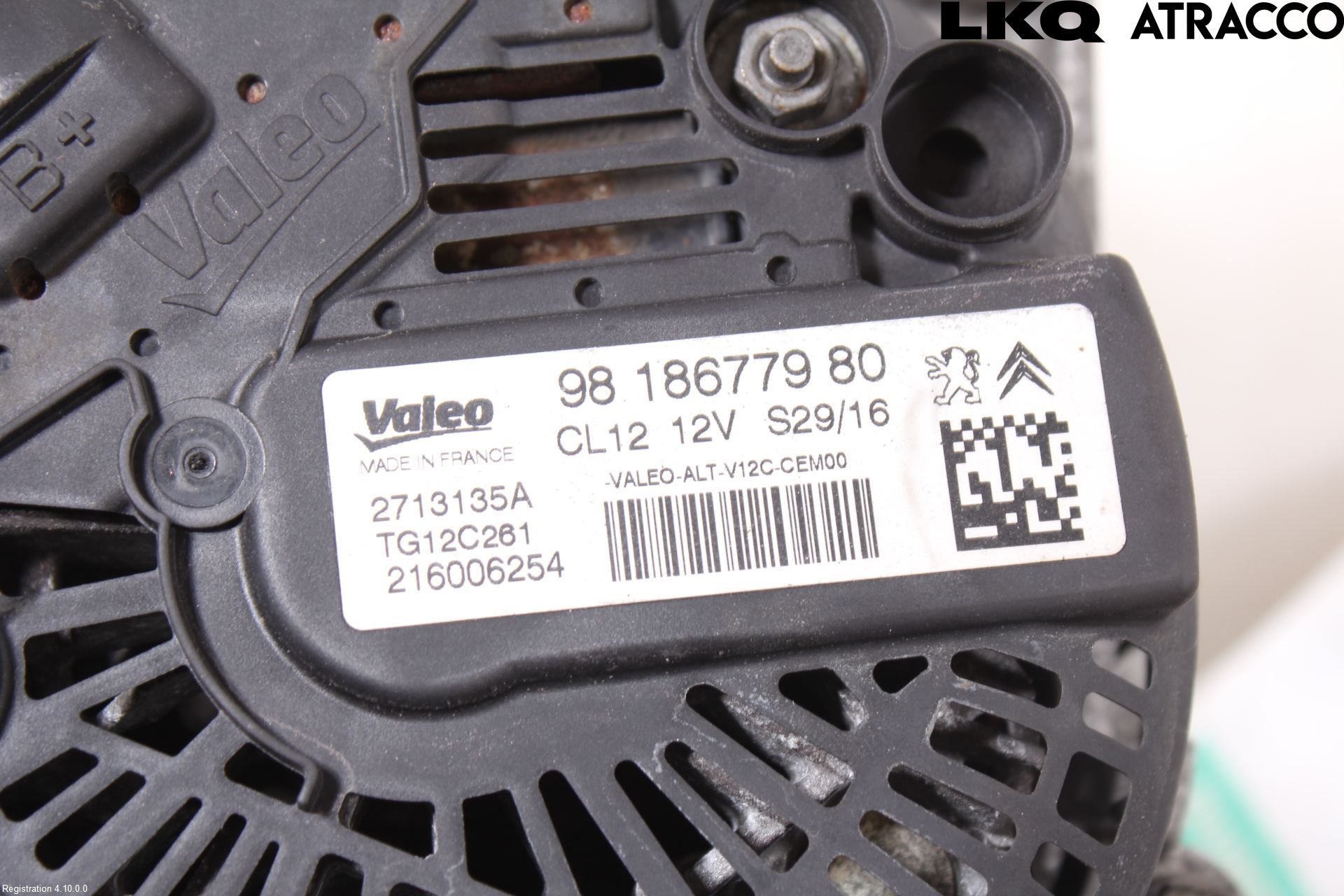 Peugeot PEUGOT 208 16-19 Generator