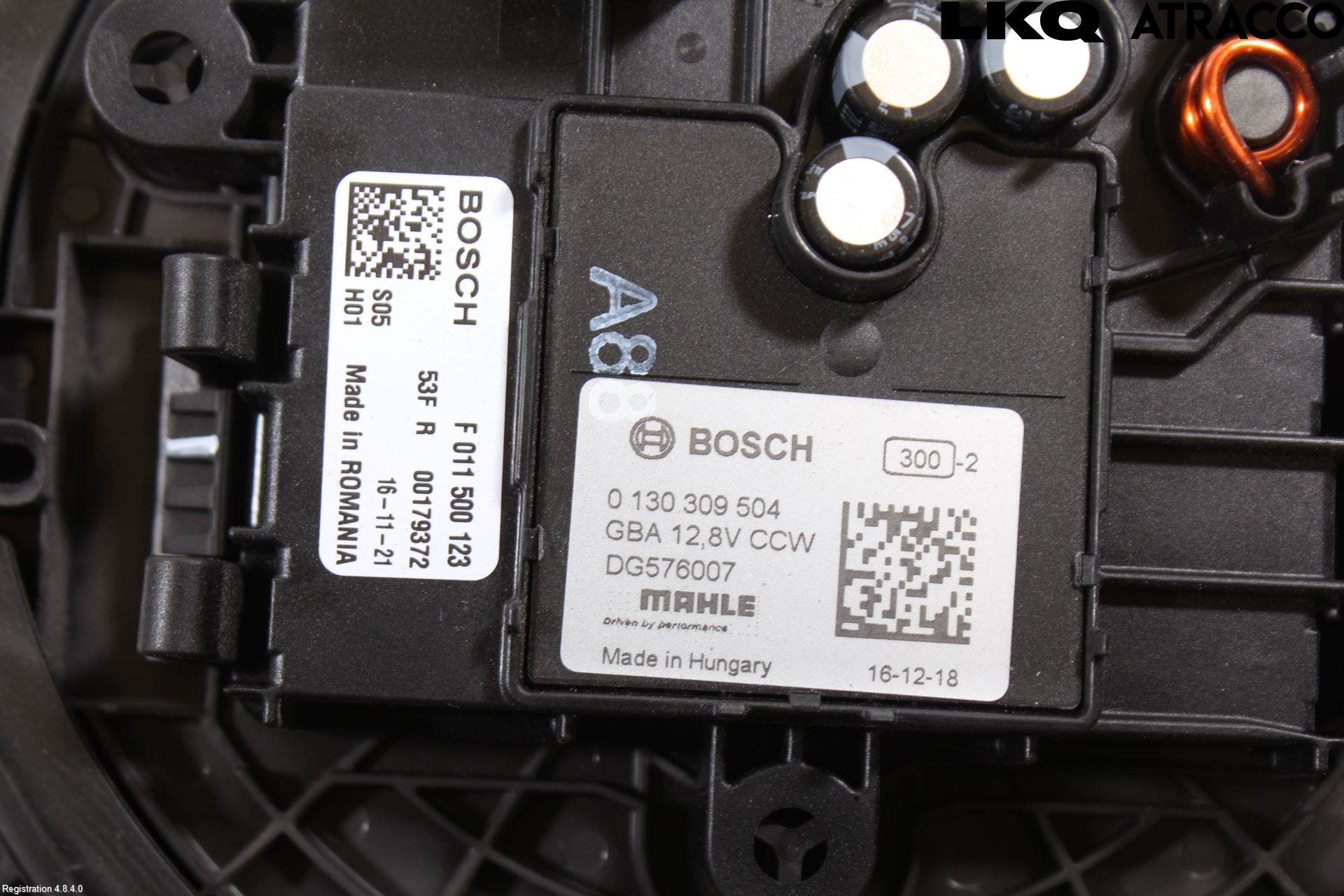 Volvo V90 17->> Värmefläkt